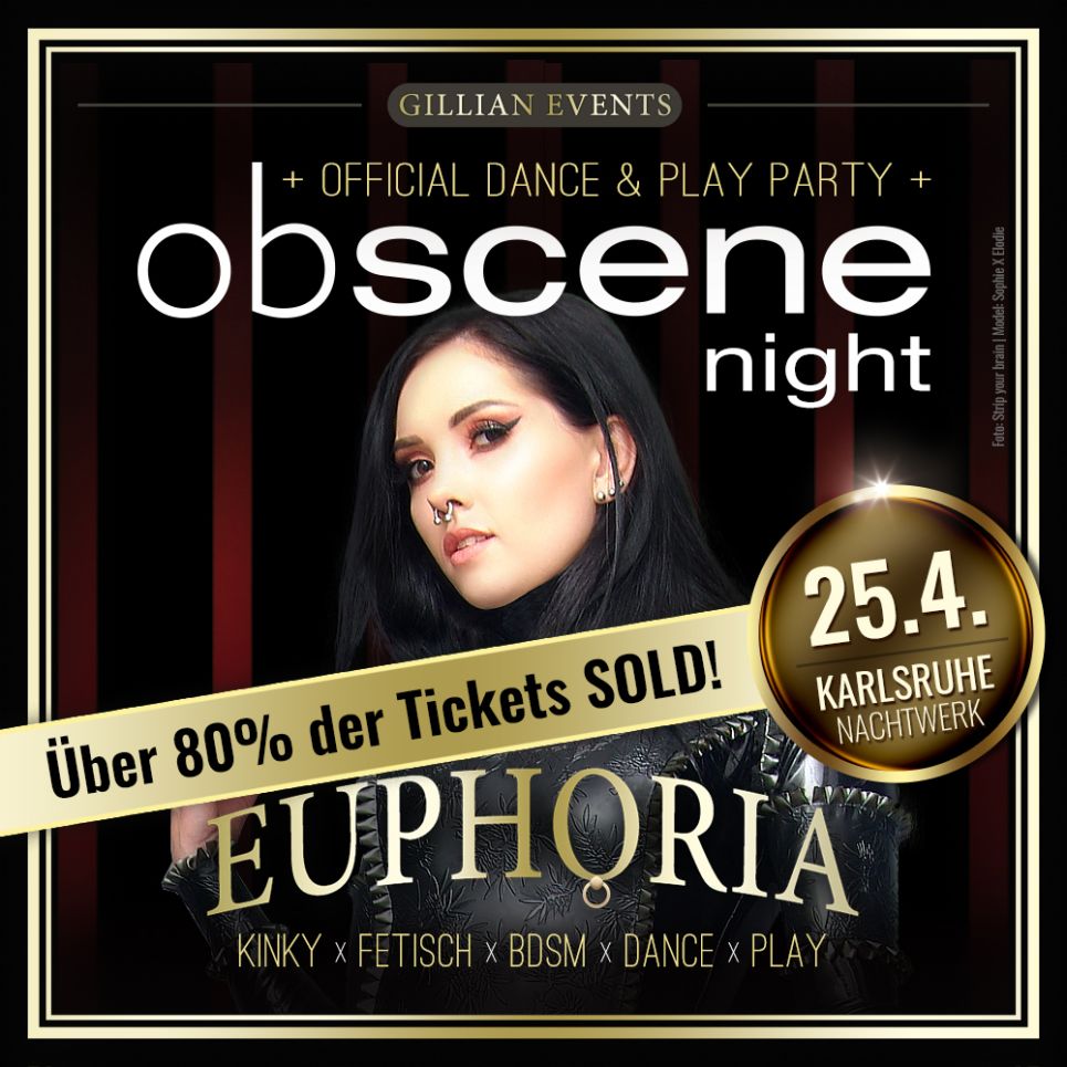 EUPHORIA » LA DANSE ET LES JEUX Fétichistes, BDSM ET COQUINS 