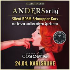 Andersartig: Silent BDSM-Kurs kreativ & leise