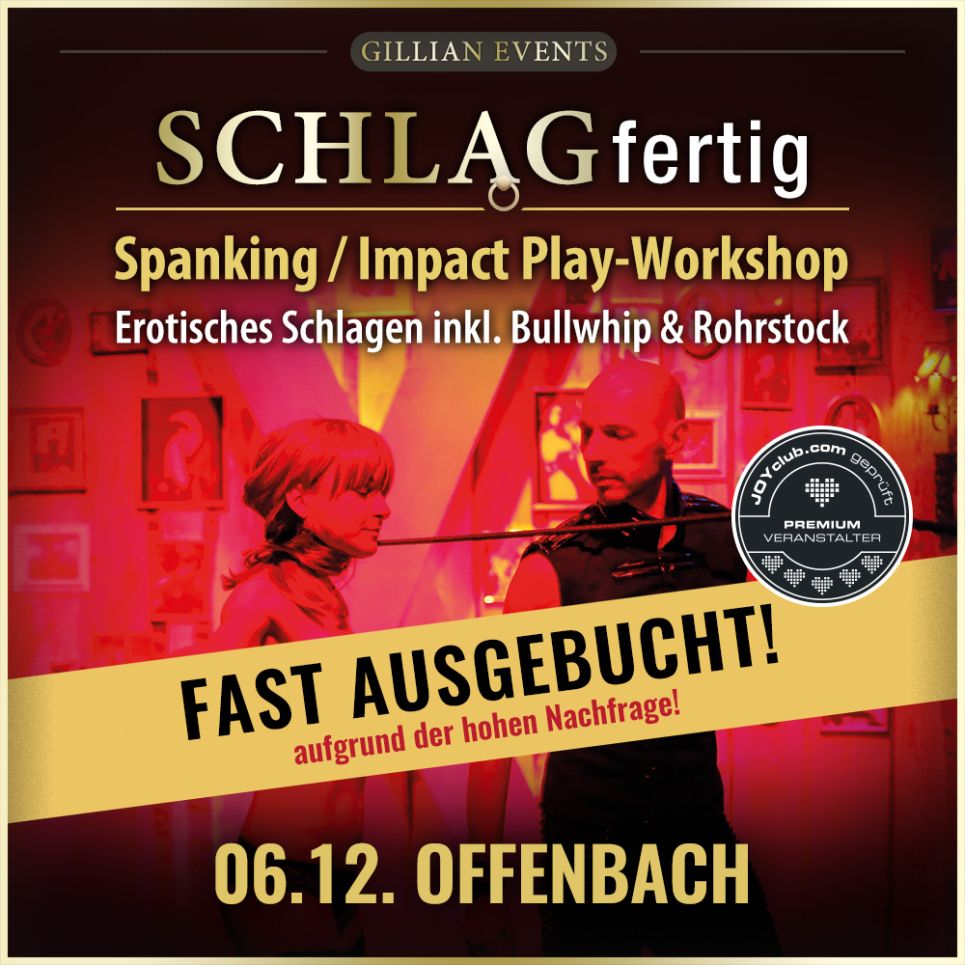 SCHLAGfertig » Der Spanking-Workshop + Bullwhip