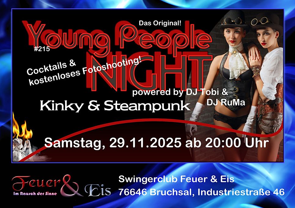Young People Night #215 - Kinky &amp; Steampunk 