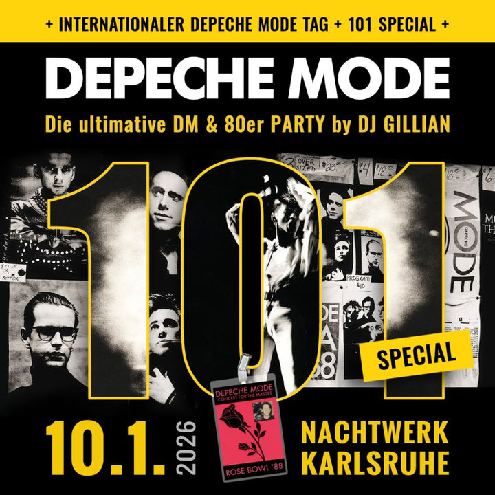 ⚜️ Die legendäre DEPECHE MODE & 80er Party ⚜️