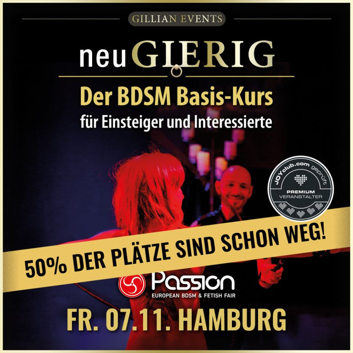 neuGIERIG » Der BDSM - Kurs auf der Passion in Hamburg