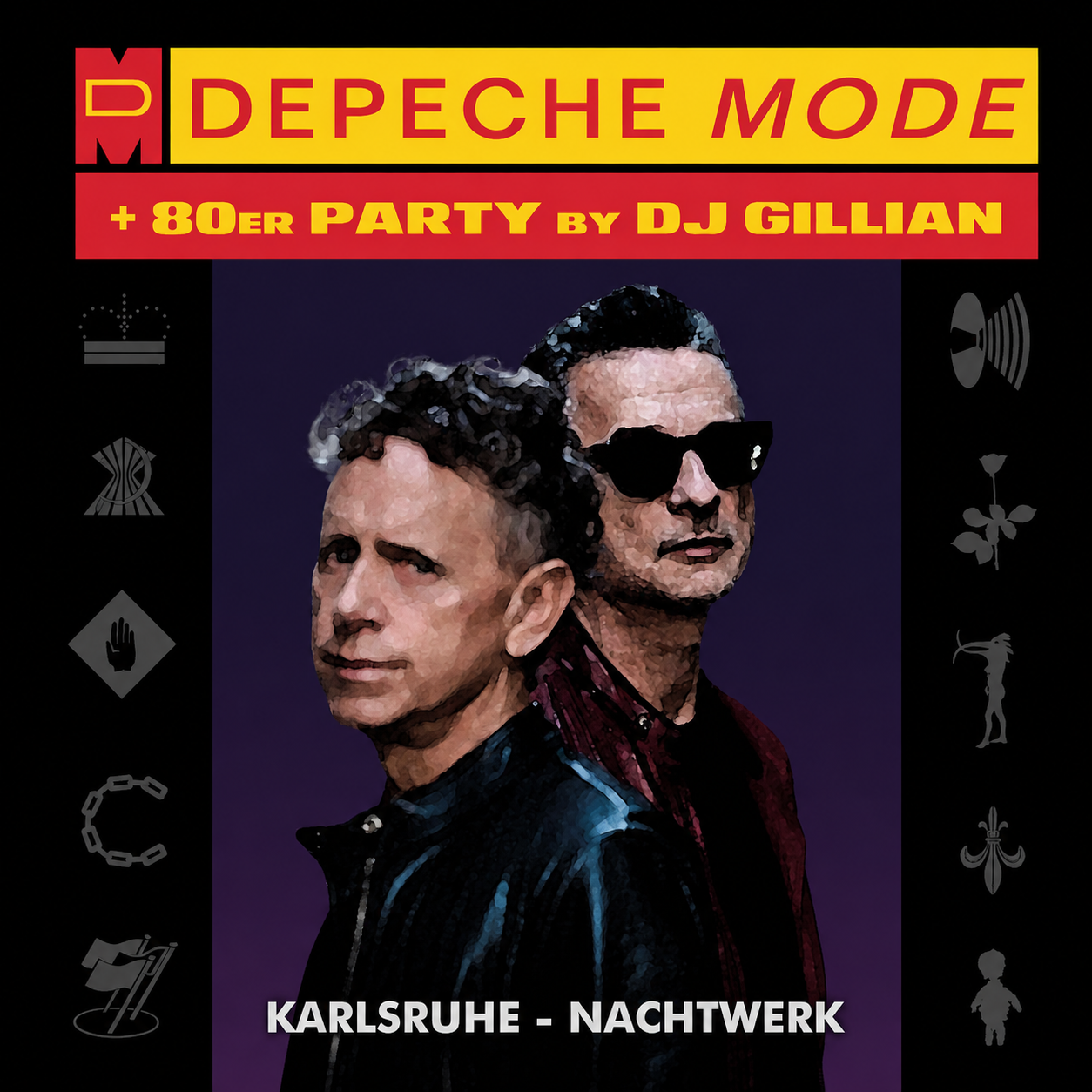 ⚜️ Die legendäre DEPECHE MODE Party von DJ GILLIAN ⚜️