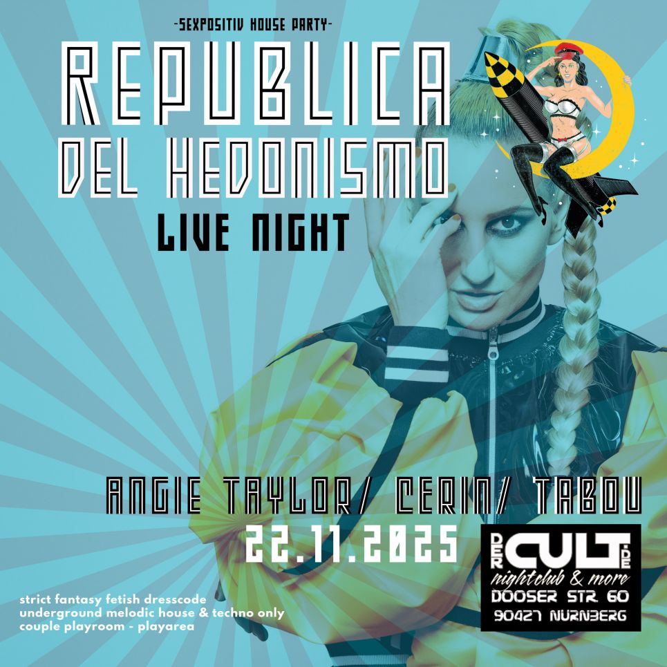 ⭐ REPÚBLICA DEL HEDONISMO ⭐ LIVE NIGHT ⭐ 