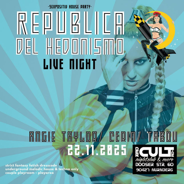 ⭐ REPÚBLICA DEL HEDONISMO ⭐ LIVE NIGHT ⭐