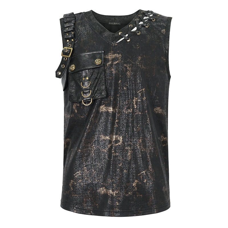 Devil Fashion – Punk Tank Top „Nocturne Raider“ im Post-Apocalyptic Style