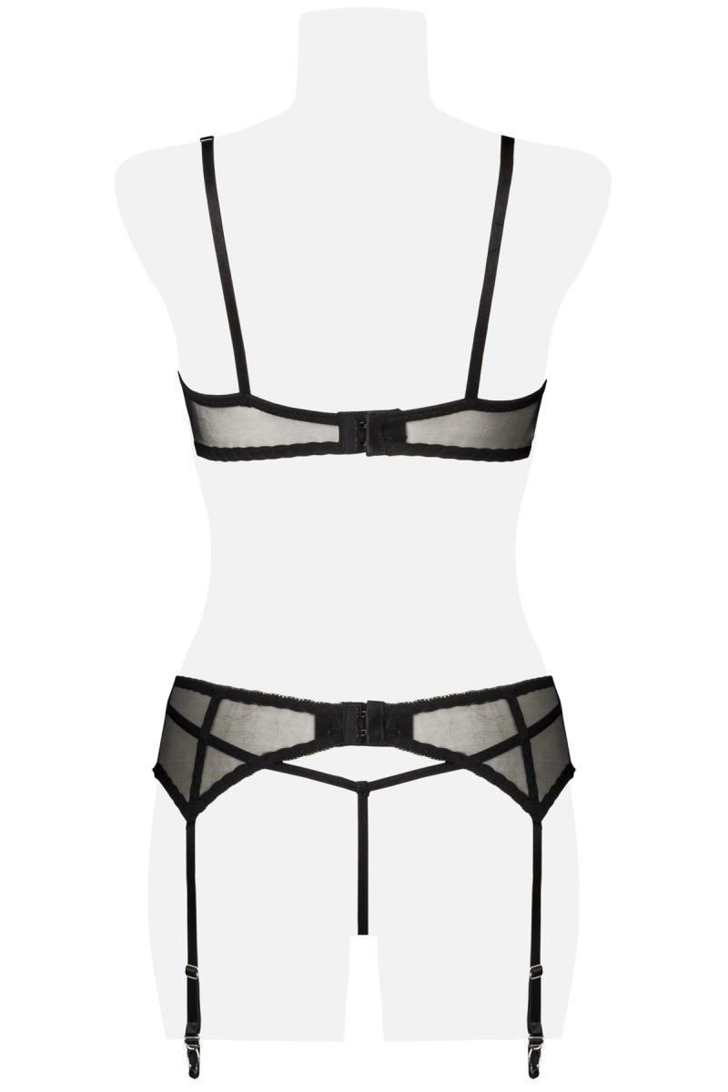 3-teiliges Straps-BH-Set 15121 - L-8