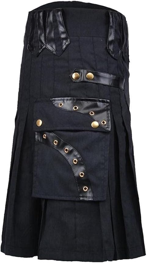Legion Lust - Schottischer Kilt für Herren mit Gürtel & Tasche
