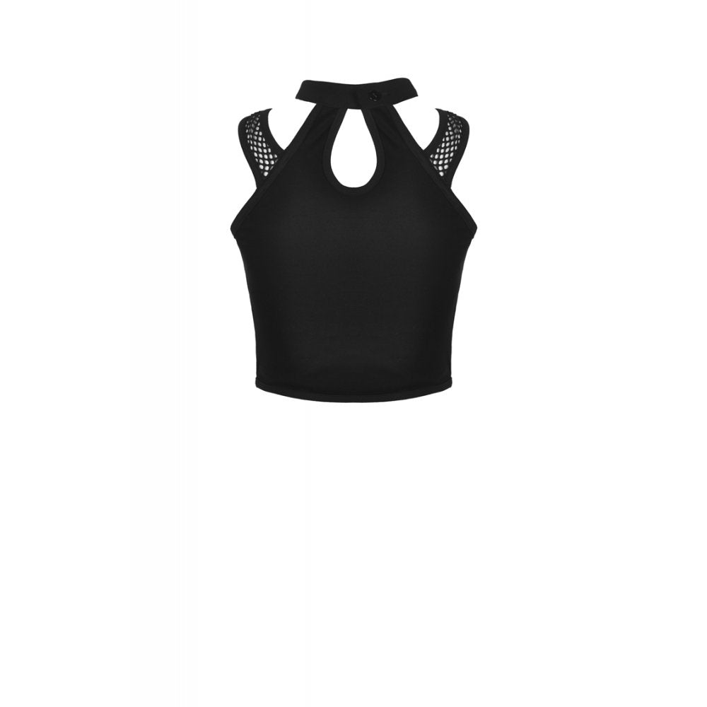 Waiting for the Night – Netz Crop Top