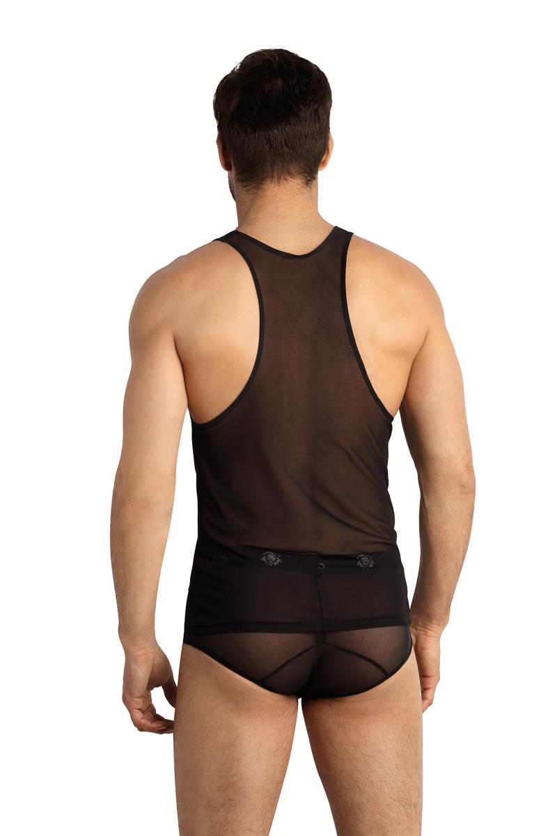 Herren Tank Top 053478 schwarz - 2XL-3