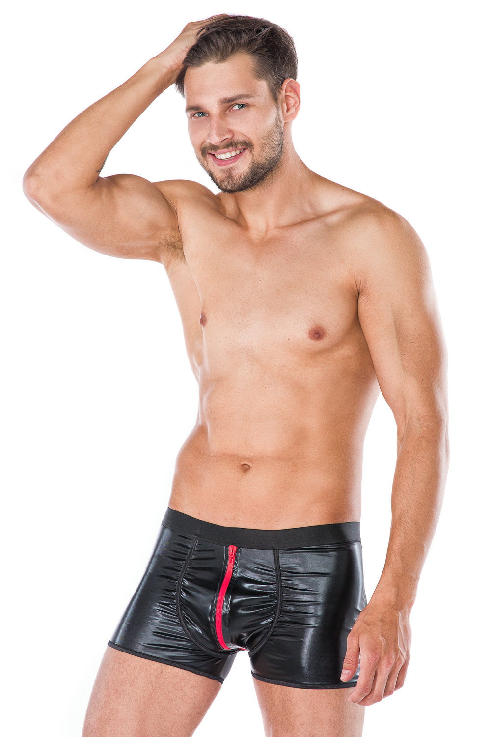 schwarzer Boxershort MC/9051 4XL/5XL-1