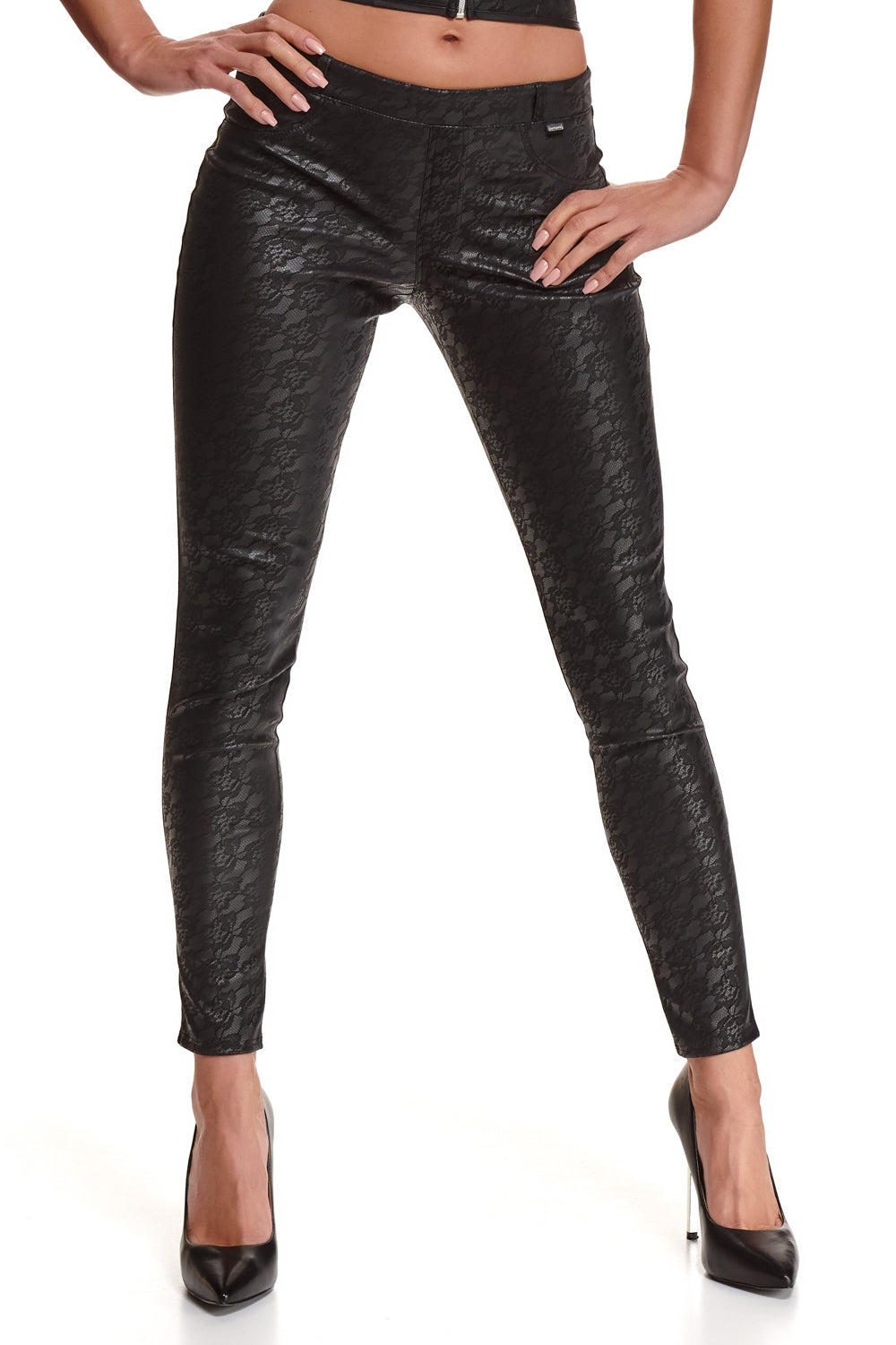 schwarze Leggings BRConstanza001 - XXL-2