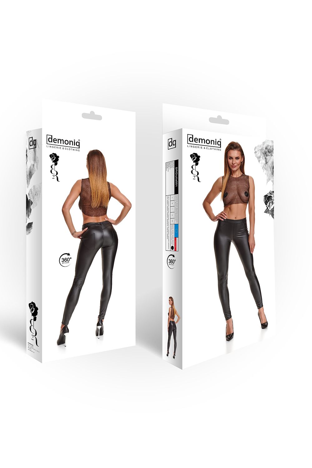 schwarze Leggings BRGiulia001 - XXL-8