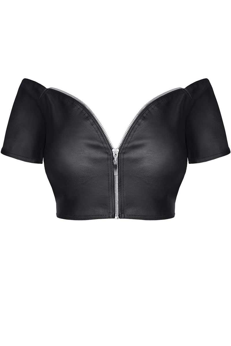 schwarzes Damen-Top BRMarina001 - XXL-0