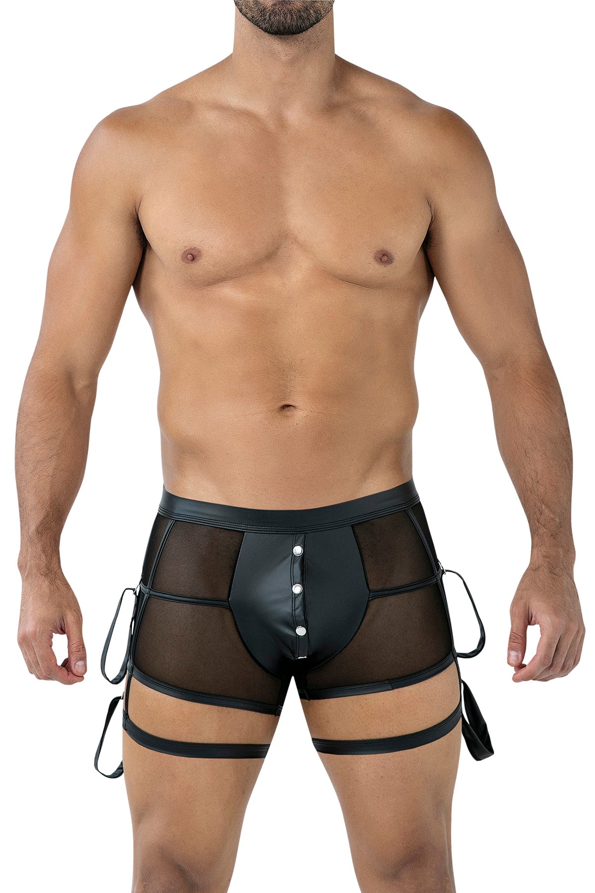 schwarzer Prison Shorts C4MRAV107 - XL-3