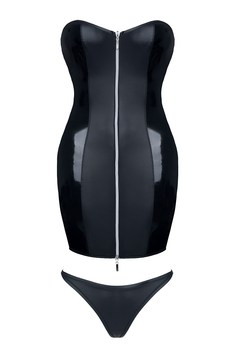 black chemise Greta - XL-0