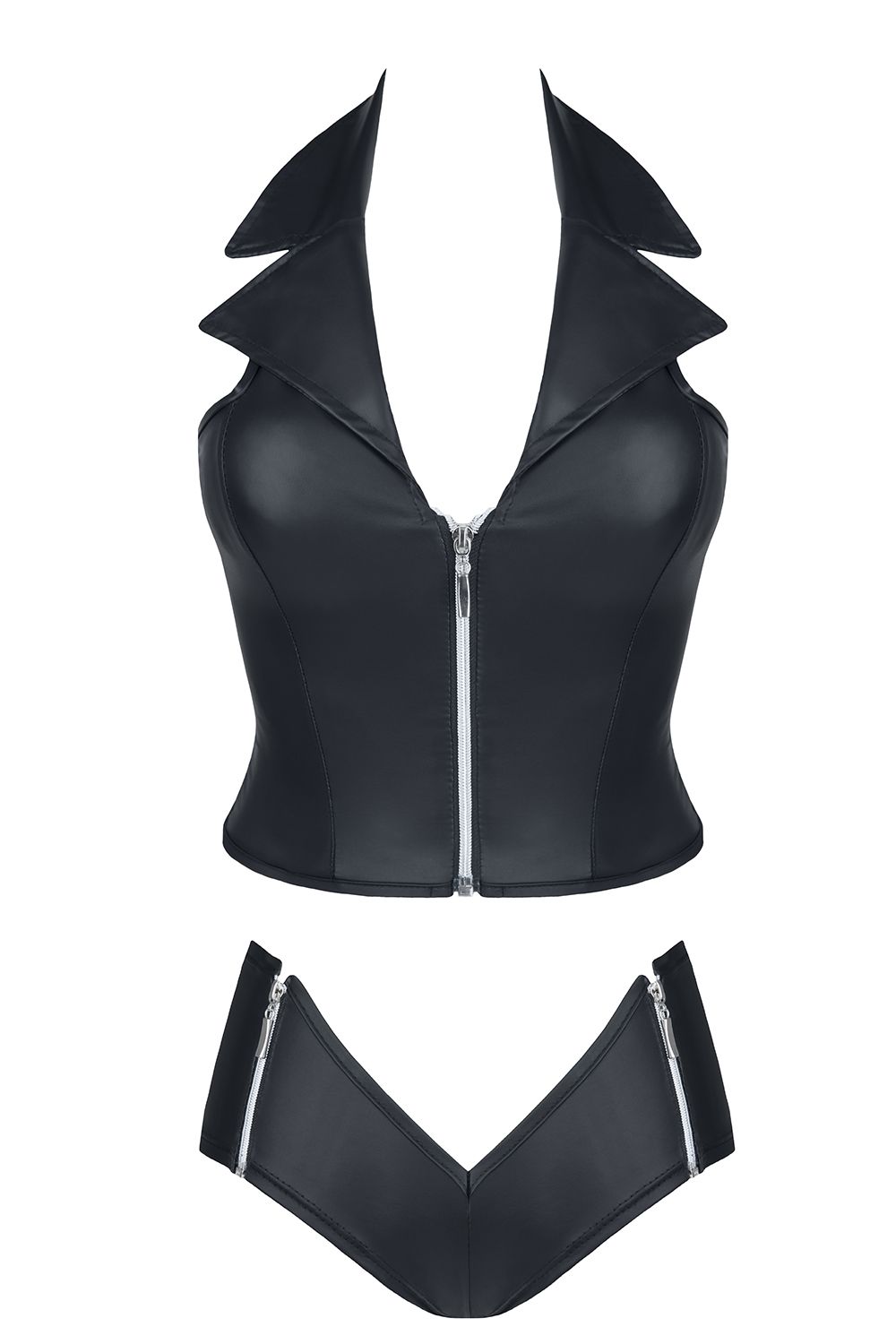 schwarzes Set Eva - XXL-5