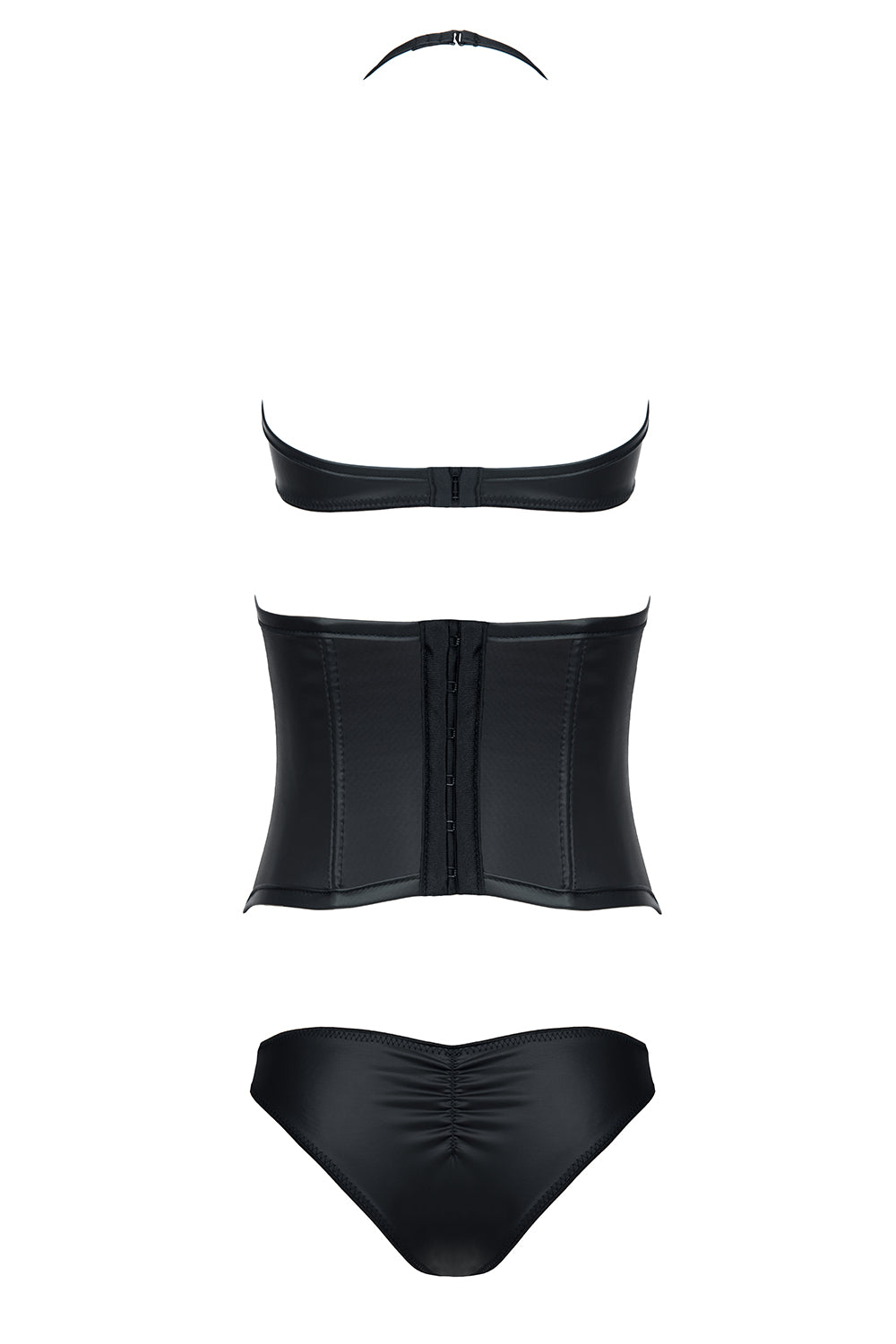 schwarzes Set DE448 - XXL von Demoniq