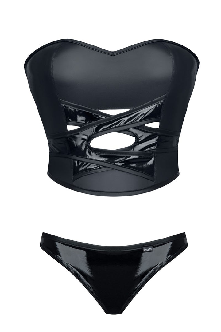 schwarzes Set DE453 - XXL von Demoniq-0