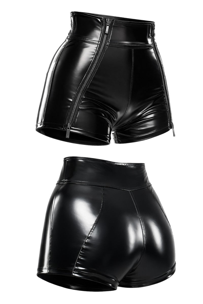 schwarze Damen Shorts DDAlida001 - 2XL-0