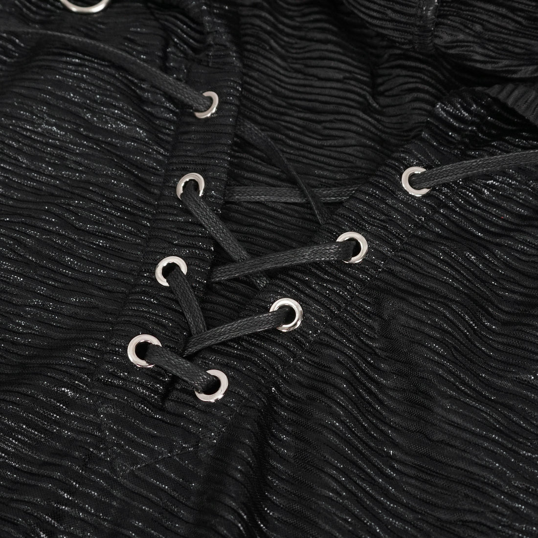 Devil Fashion Ridley Tank Top - Men's Gothic Hoodie with Lacing & Mesh