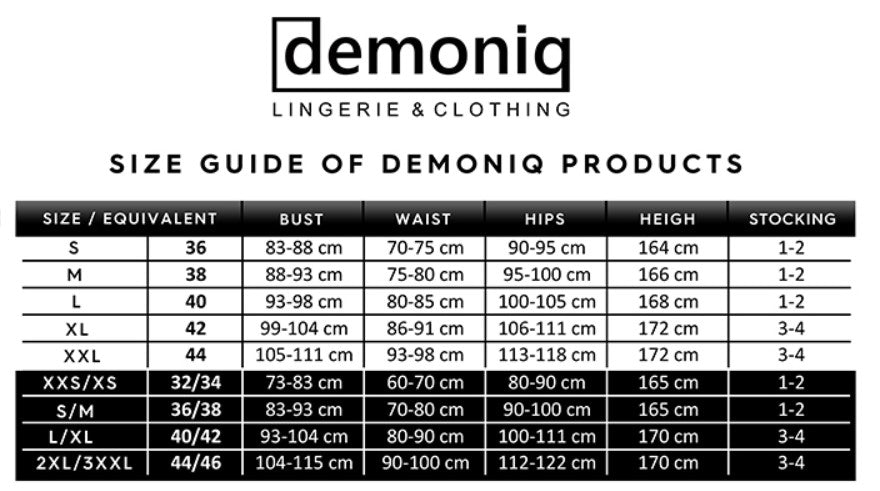 Seductive faux leather top with mesh neckline and perfect support – Demoniq Total Domination