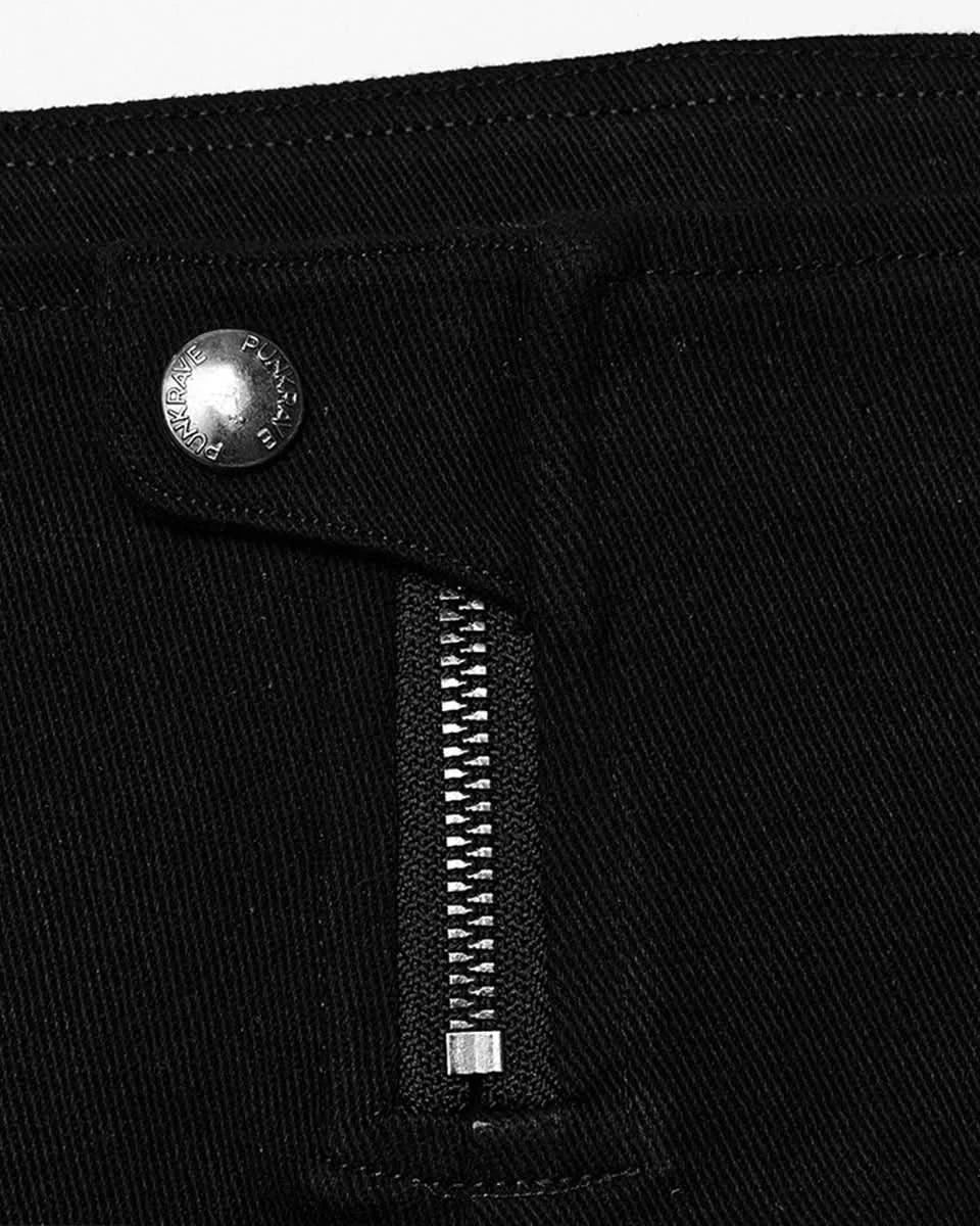 Große silberne O-Ringe am Overskirt