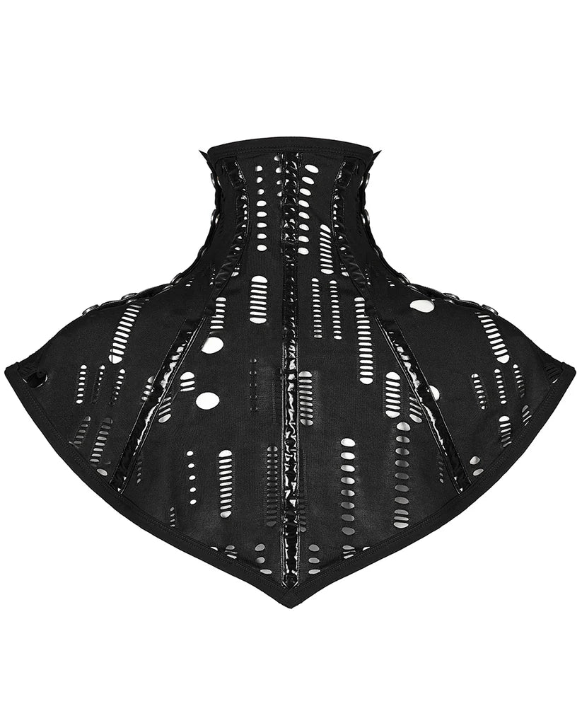 Nahaufnahme des Mesh-Details im Cyberpunk Schal