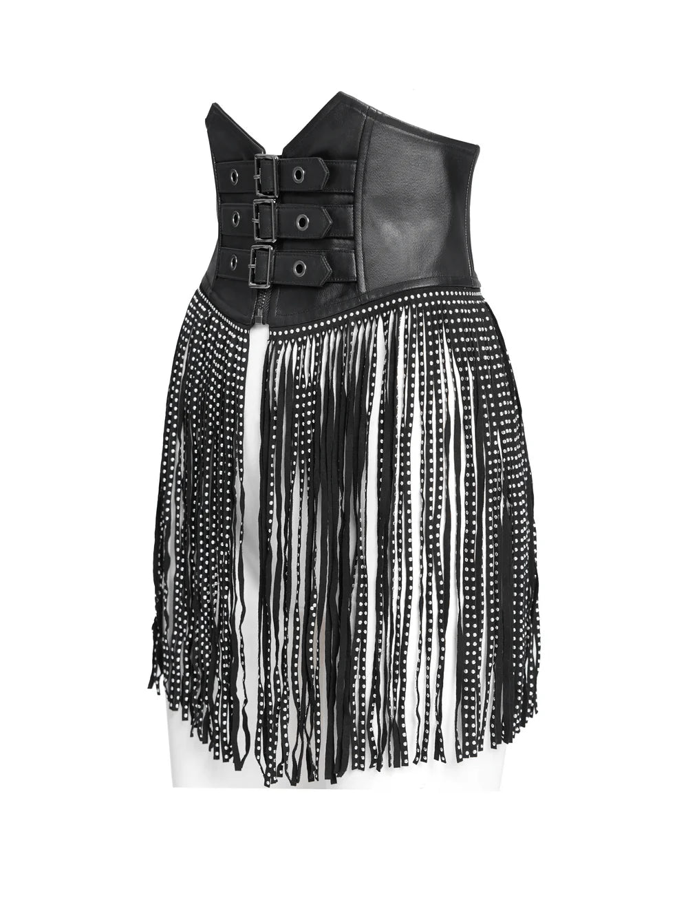 Gothic Taillengürtel „Eclipse Fringe Underbust“