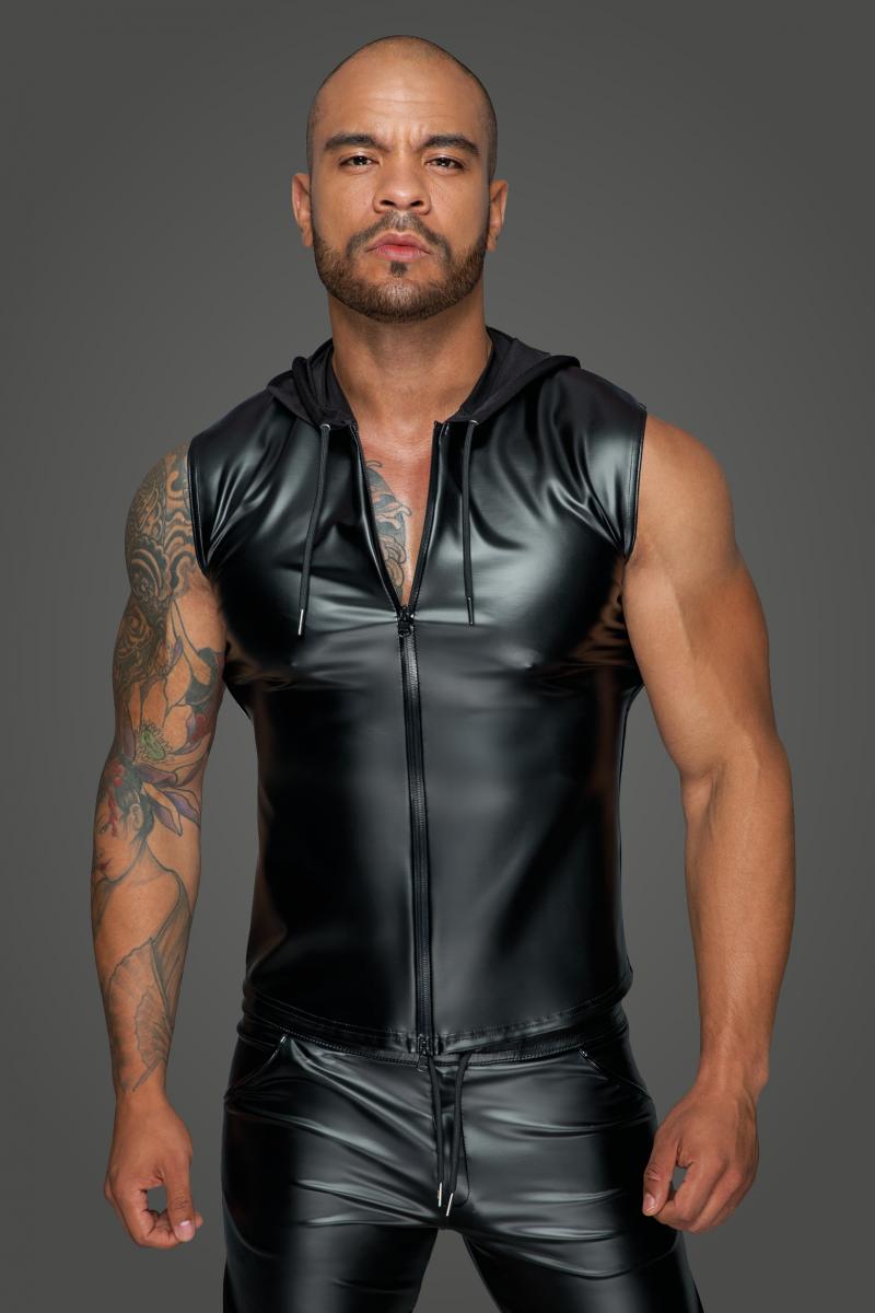 Shirt mit offenem Zipper für sexy Stylingmöglichkeiten