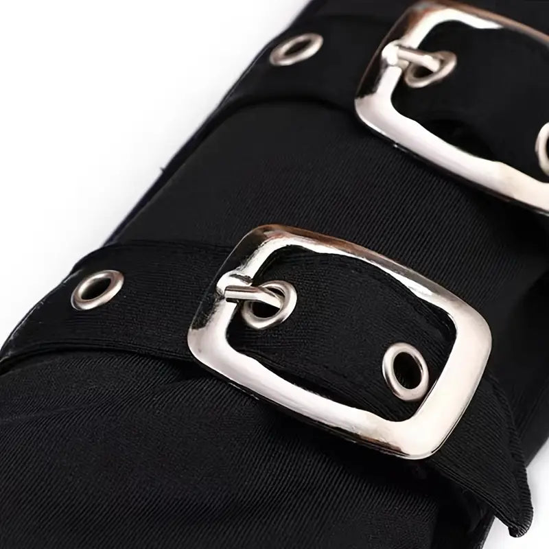 Schwarzes Gothic-Accessoire für Club, Bühne oder Performance