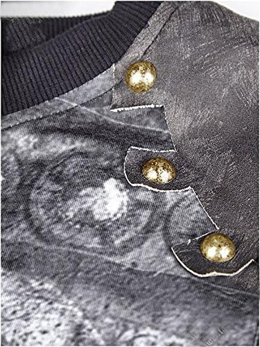 Ärmelloses Gothic Herren Shirt mit Metall-O-Ring am Saum