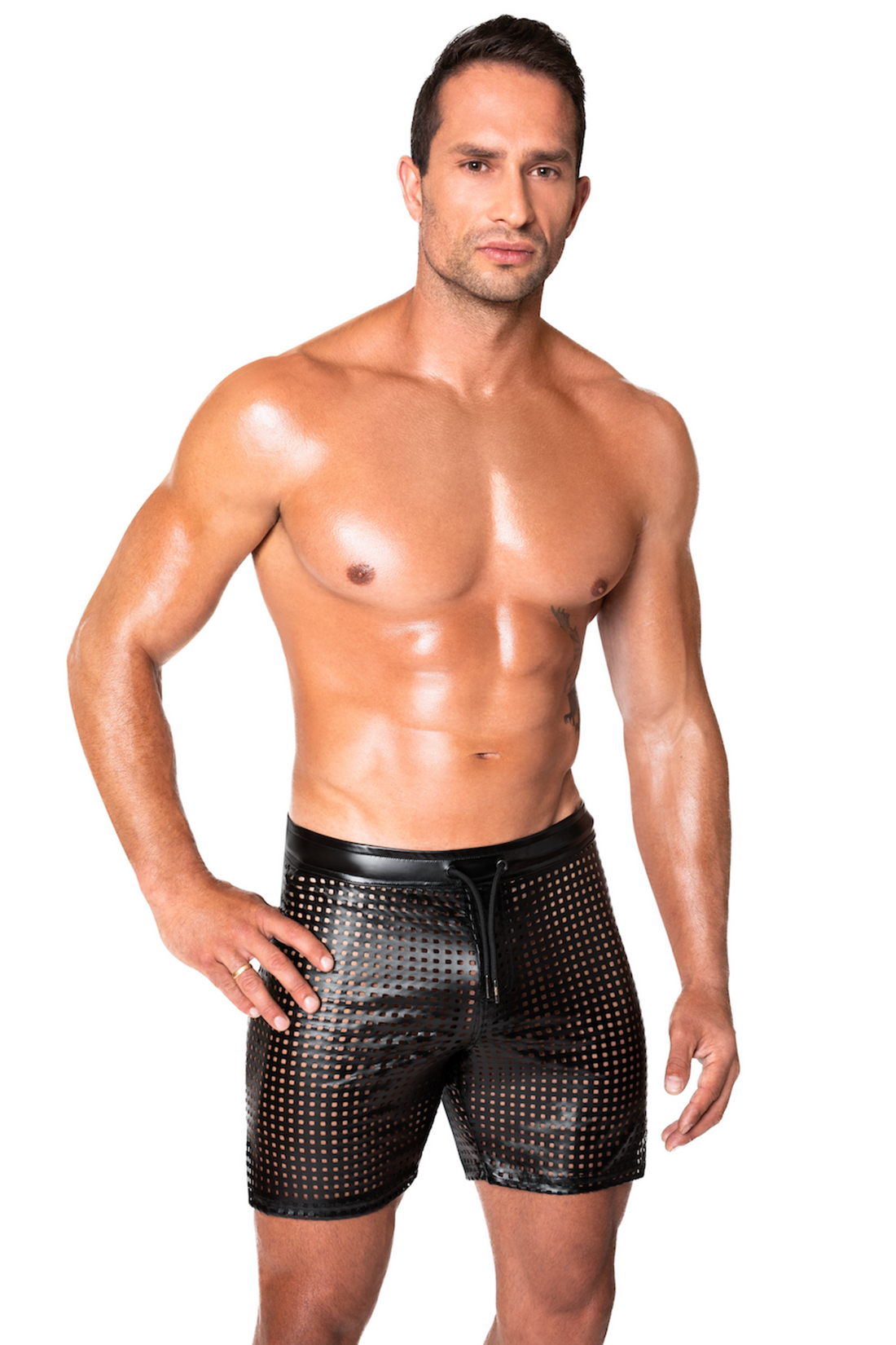 schwarze Shorts H077 - 3XL-4