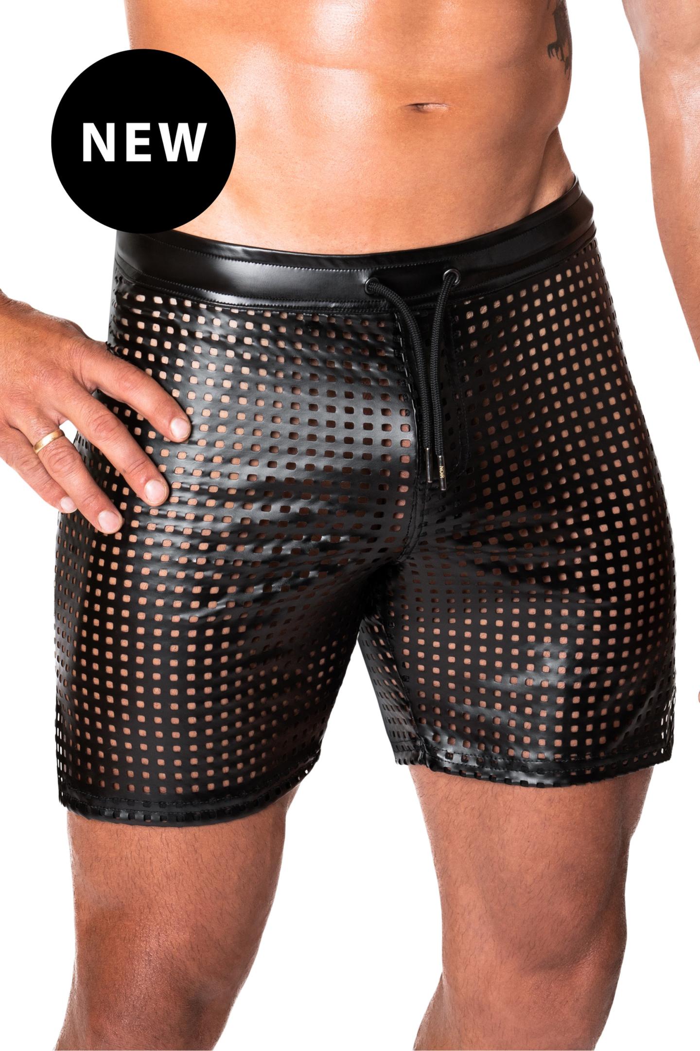 schwarze Shorts H077 - 3XL-5