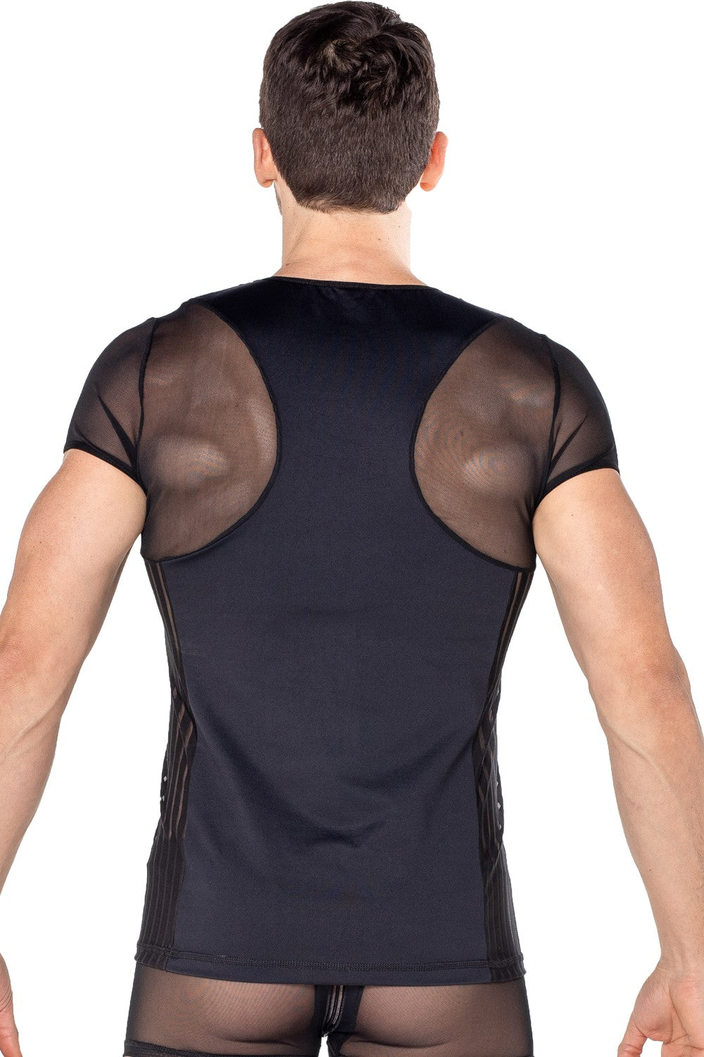schwarzes Herren T-Shirt 2201-81 - XL-1