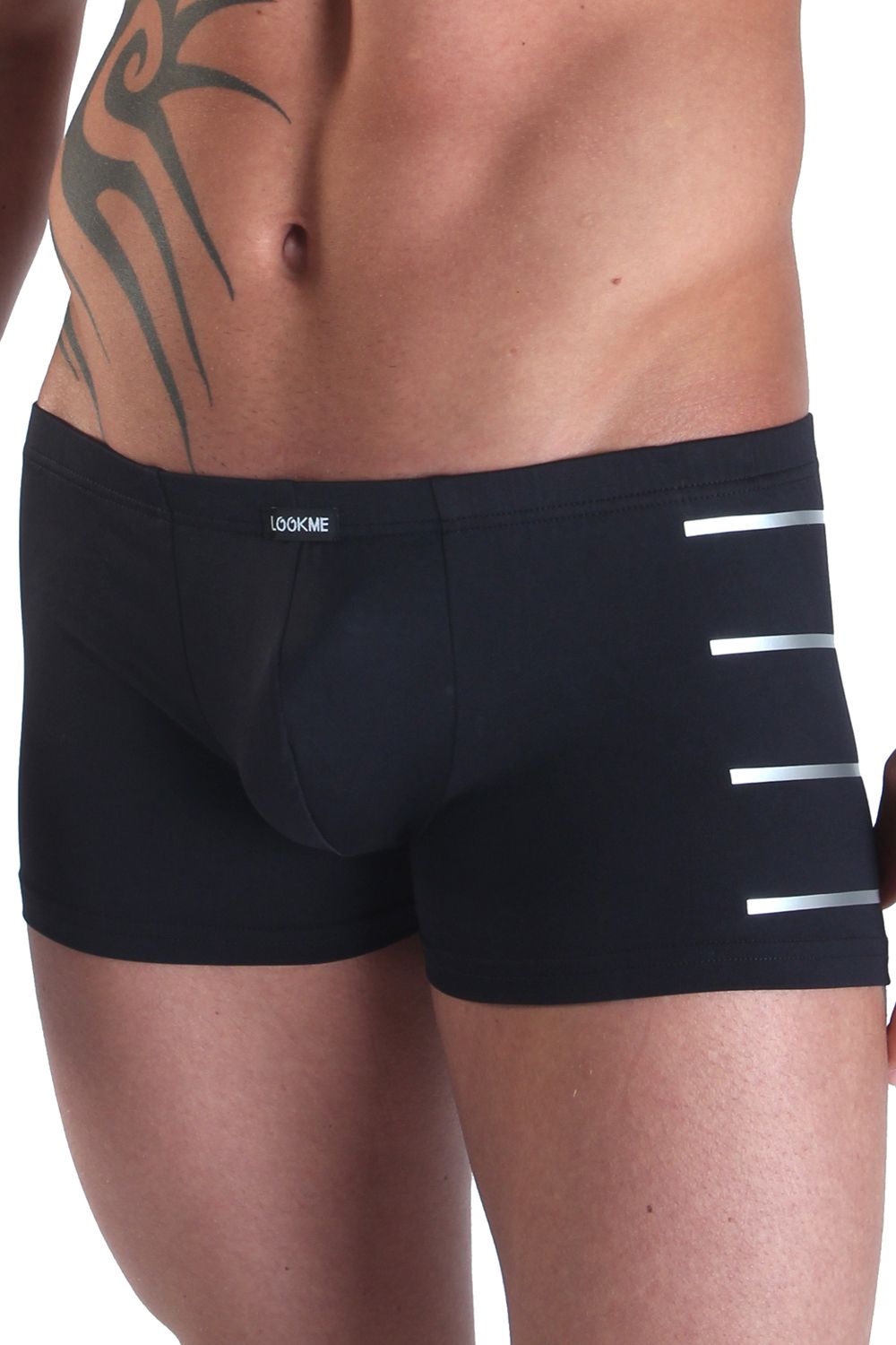 schwarze Herren-Boxer Roadster S von Look Me-2