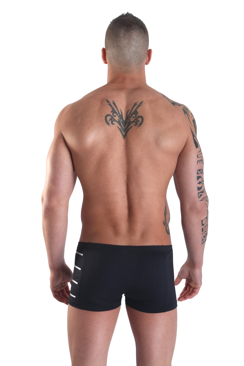 schwarze Herren-Boxer Roadster S von Look Me-1