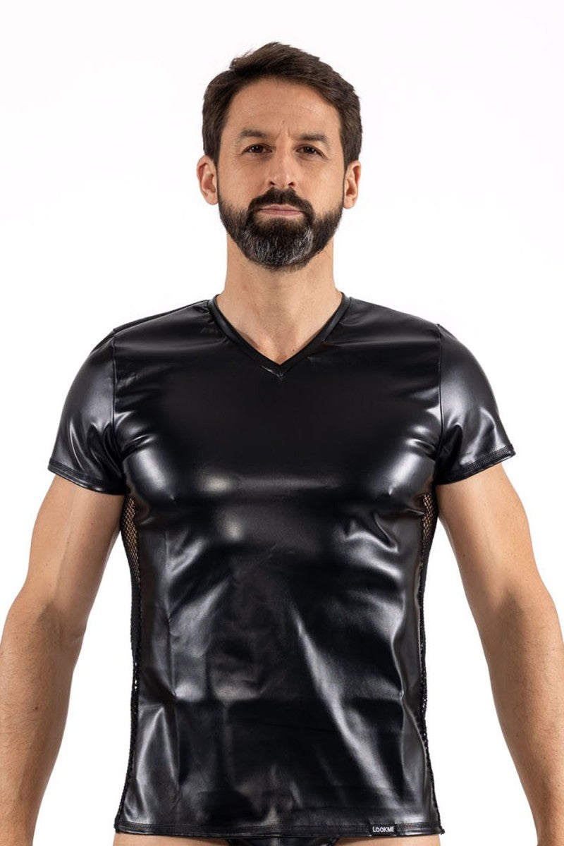 schwarzes Herren T-Shirt 2401-81 - XL-0