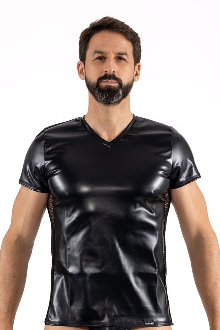 schwarzes Herren T-Shirt 2401-81 - XL-0