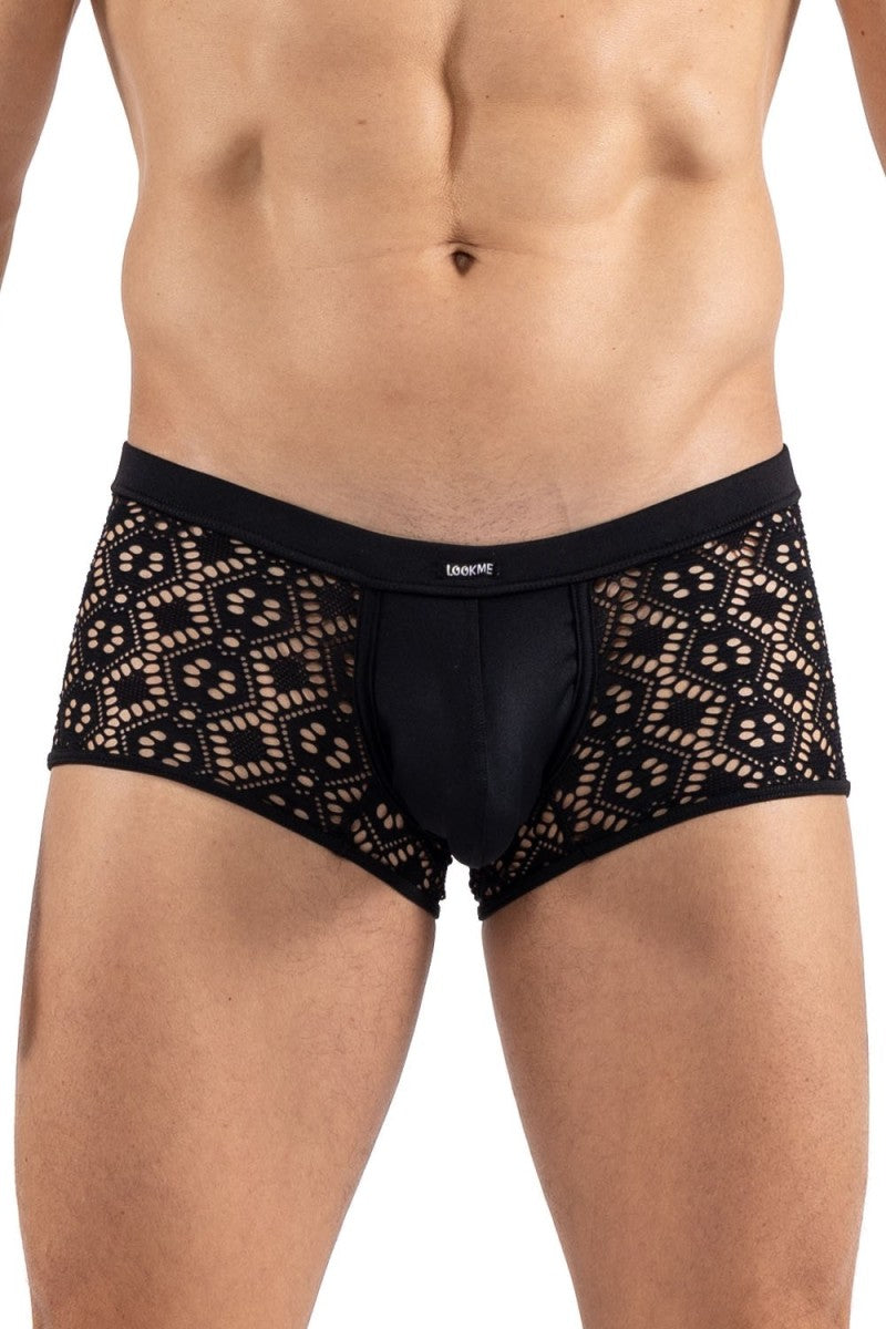 schwarzer Boxer Shorts 2407-67 - XL-0