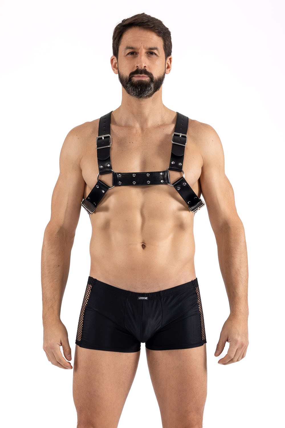 schwarzer Schulter-Harness LM275017BLK-2
