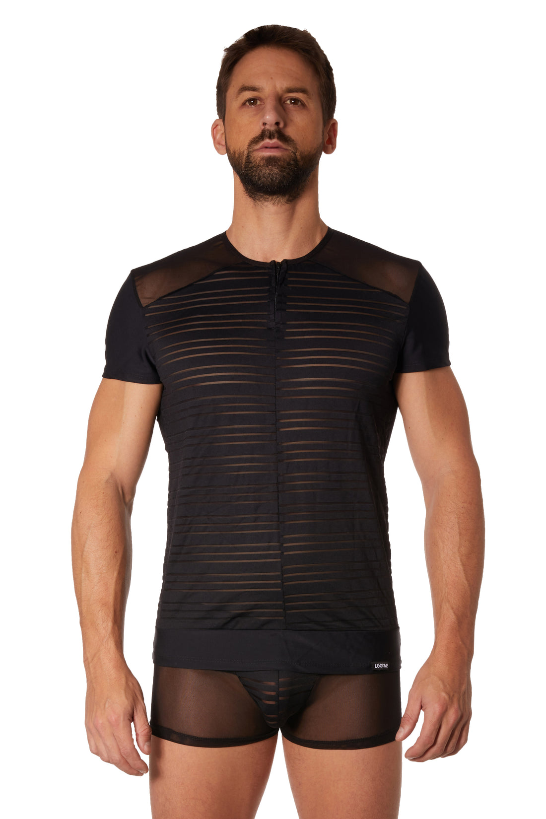 schwarzes Herren T-Shirt 906-81 - XL.