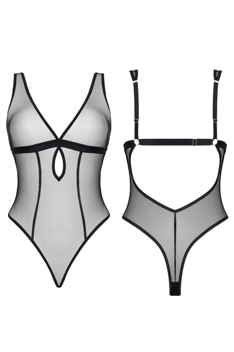 schwarzer Body LXMireia001 - XXL-0