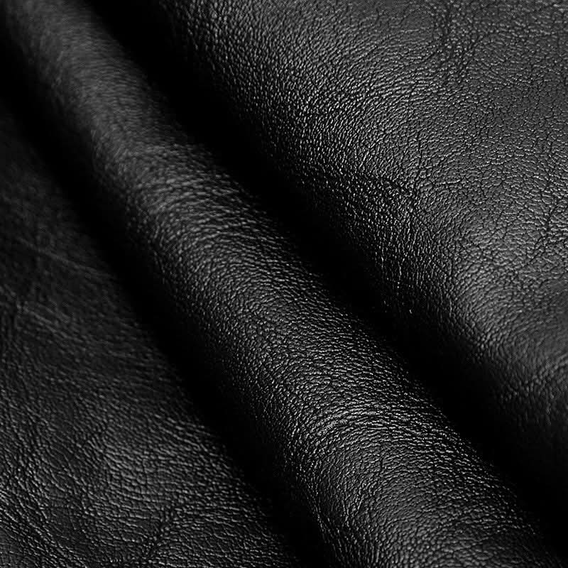 Heavy Metal Leather Pants – Punk Rave Rockhose für rebellische Männer in Lack-Optik
