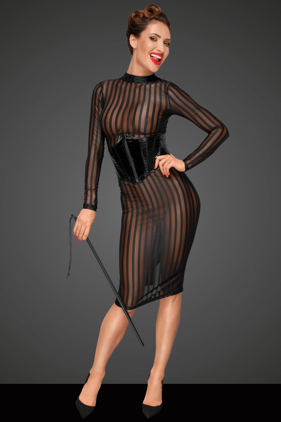 Klassisches Kleid F182 - 3XL