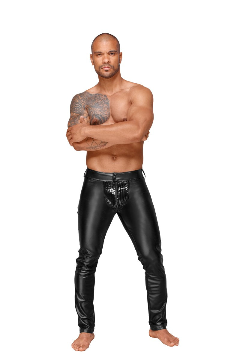 Powerwetlook Herrenhose H051 - XL-0