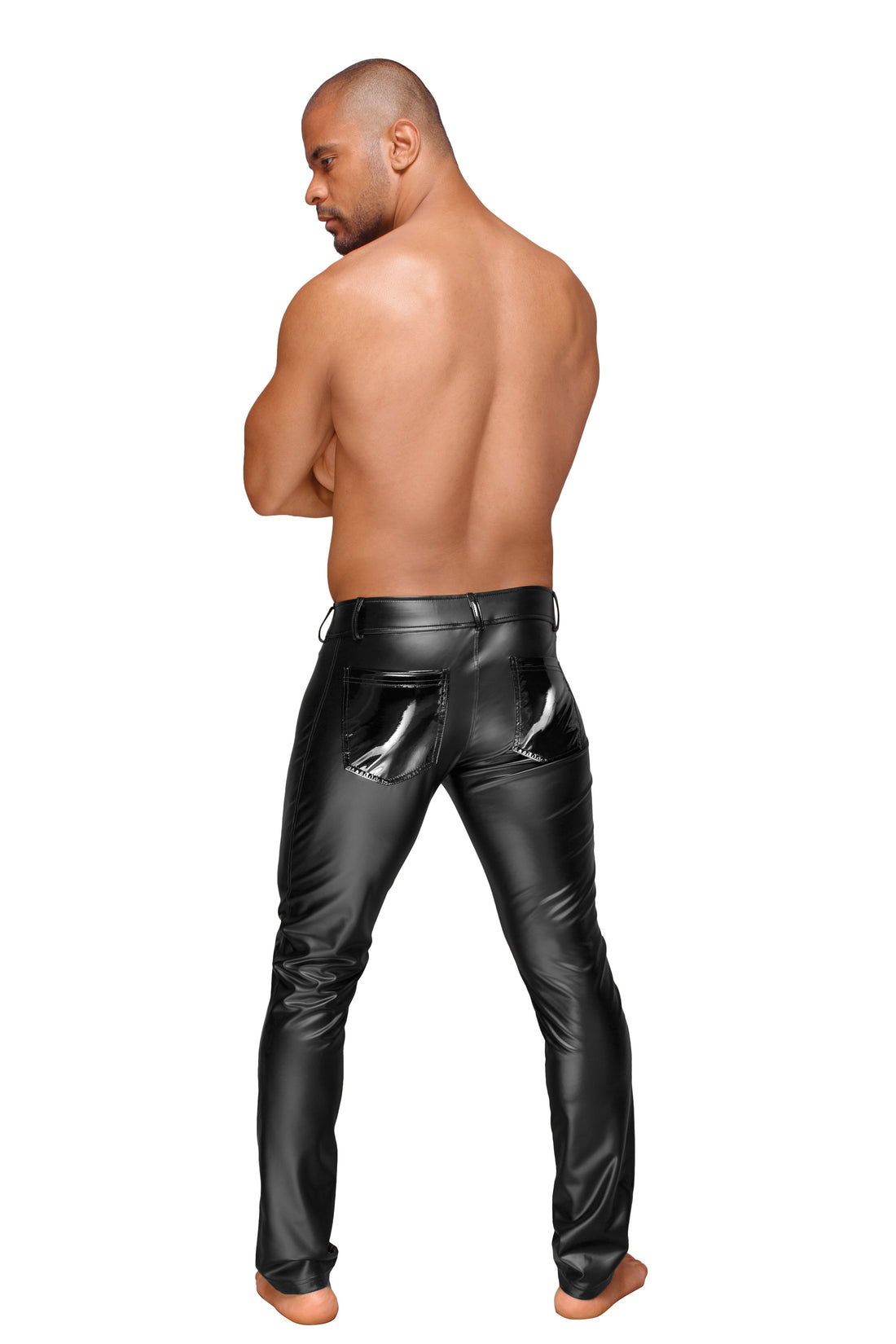 Powerwetlook Herrenhose H051 - XL-1