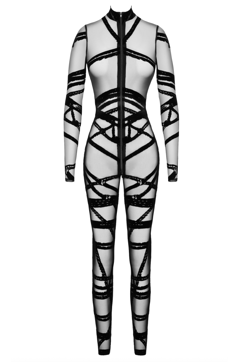 F357 Bondesque Catsuit - 3XL-0
