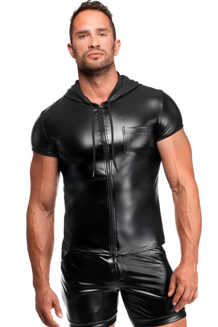 Herren Kapuzen Hemd H085 - 3XL-2