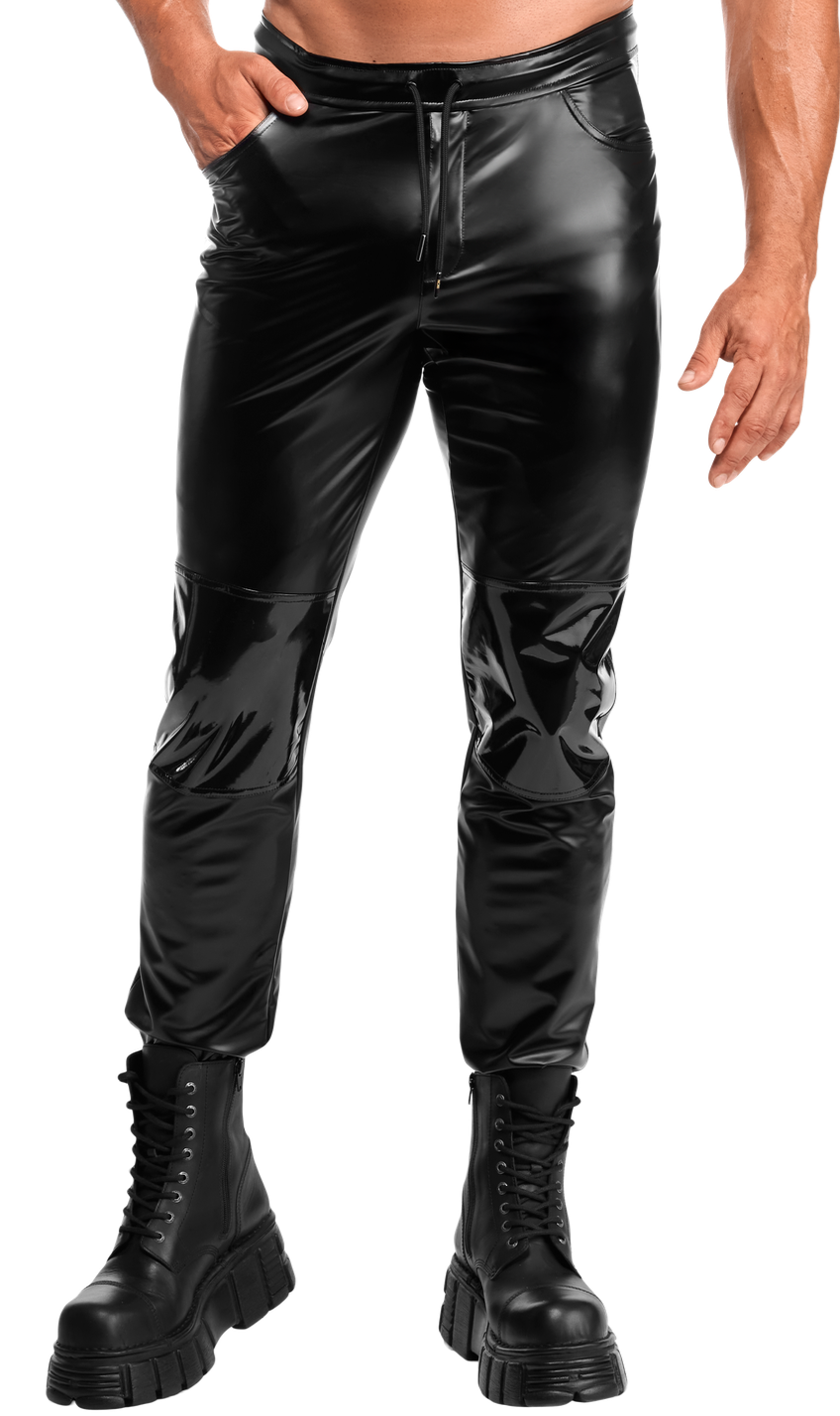 schwarze Herrenhose Rogue H087 - 3XL-4
